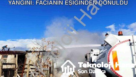 Kütahya Seyitömer’de Korkutan Ahır Yangını: Facianın Eşiğinden Dönüldü