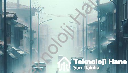 Denizli’de Şiddetli Yağış Yerini Yoğun Sise Bıraktı: Görüş Mesafesi Düştü