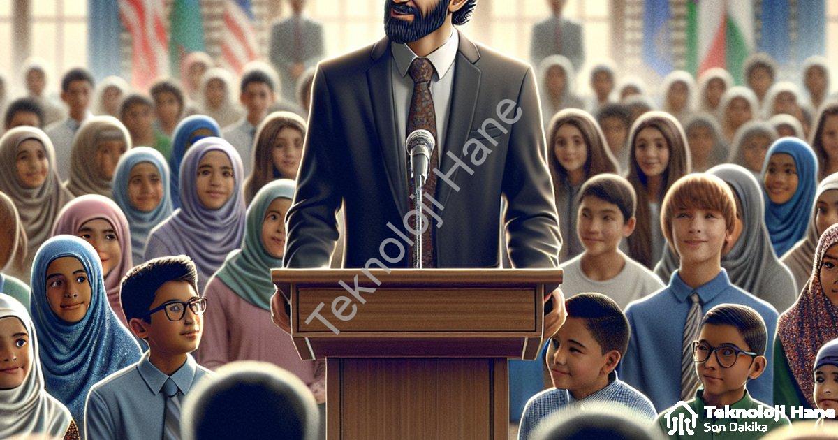 "Hisarcık Kaymakamı Erkan Atam'dan Özel Öğrencilere Anlamlı Jest" başlıklı haber için fotorealistik,