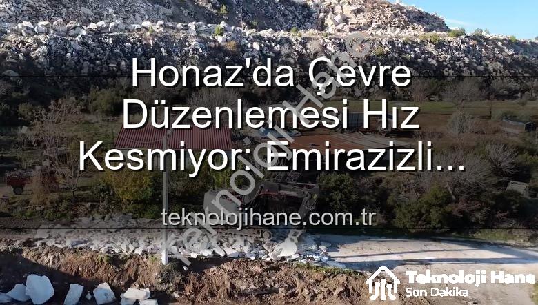 çevre düzenlemesi - Honaz'da Çevre Düzenlemesi Hız Kesmiyor: Emirazizli Mahallesi Yeniden Şekilleniyor
