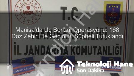 Manisa’da Uç Bonzai Operasyonu: 168 Doz Zehir Ele Geçirildi, Şüpheli Tutuklandı