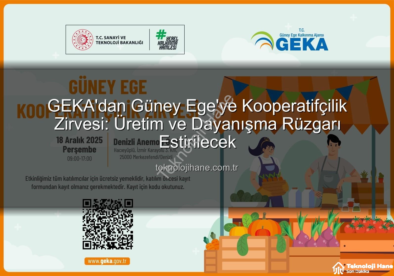 Kooperatifçilik Zirvesi - GEKA'dan Güney Ege'ye Kooperatifçilik Zirvesi: Üretim ve Dayanışma Rüzgarı Estirilecek