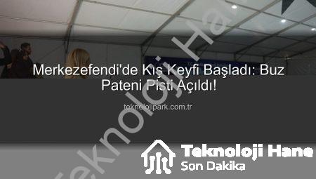 Merkezefendi’de Kış Keyfi Başladı: Buz Pateni Pisti Açıldı, Eğlence Dolu Anlar Sizi Bekliyor!