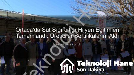 Ortaca’da Süt Sığırcılığı Hijyen Eğitimleri Tamamlandı: Üreticiler Sertifikalarını Aldı