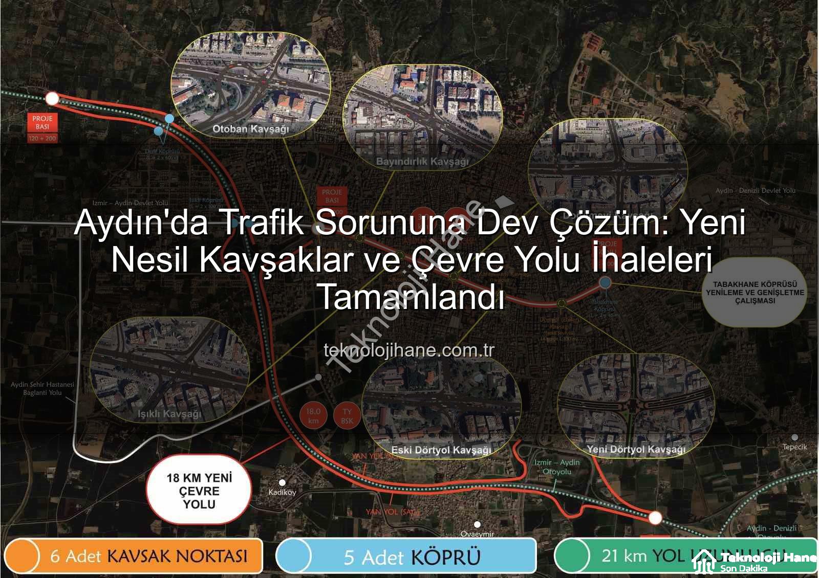 Aydın trafik sorununa çözüm - Aydın'da Trafik Sorununa Dev Çözüm: Yeni Nesil Kavşaklar ve Çevre Yolu İhaleleri Tamamlandı
